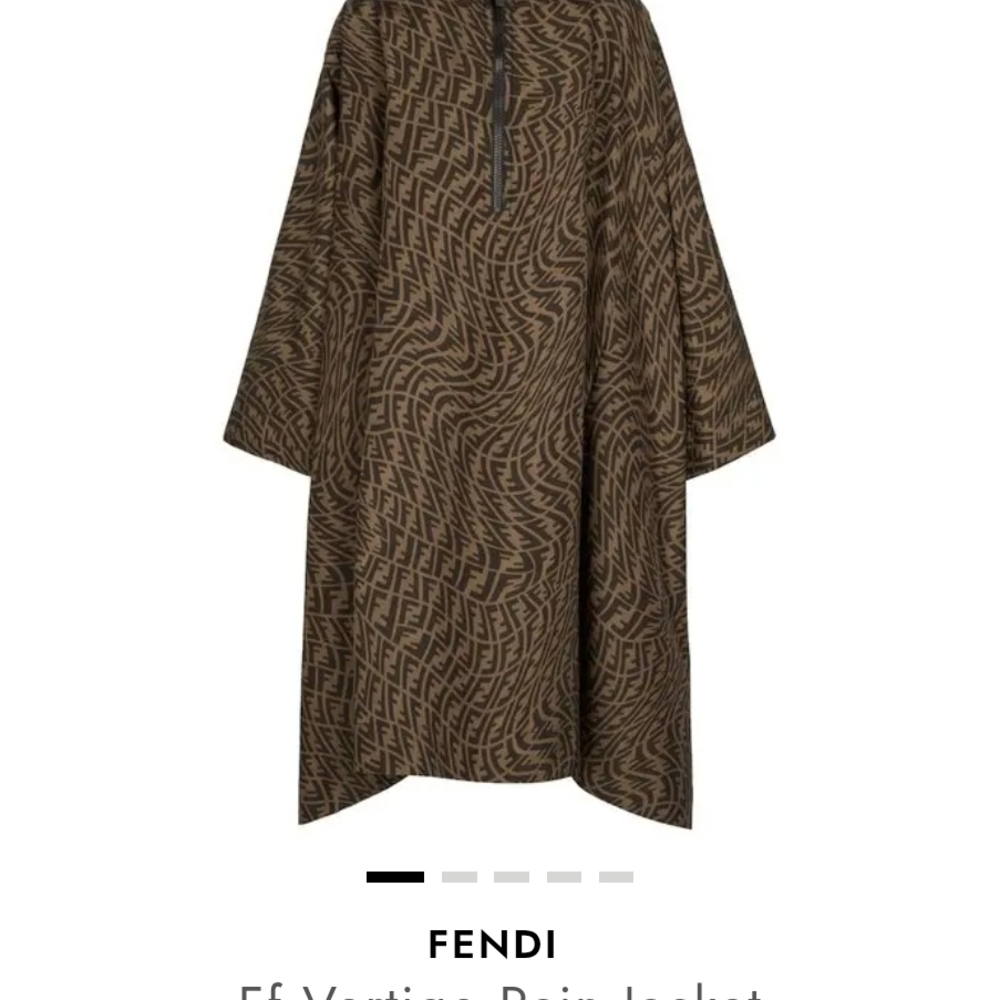 Fendi FF Vertigo Rain Jacket. Originally $2100 - Picture 4 of 15
